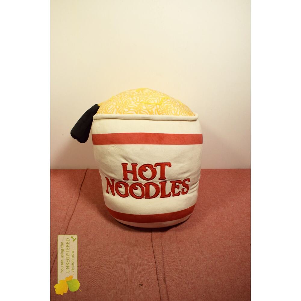PM&J Home 14" Weighted Noodles Stuffed Plush (Marks/ No Tag)